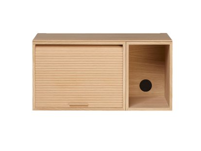 Hifive Wall Shelf, Hifive 75, Light oiled oak