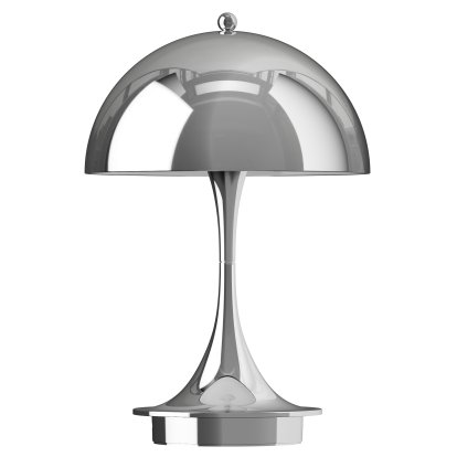 Panthella 160 Portable Lamp, Chrome