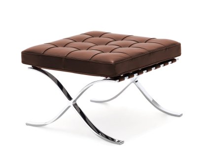Barcelona Stool Relax, Leather Venezia - brown