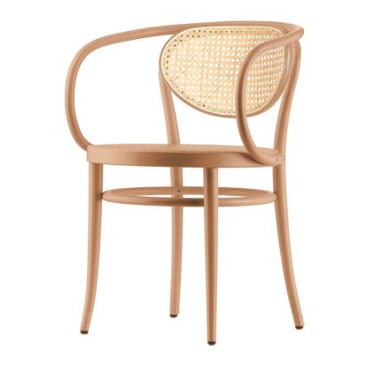 209 / 210 Chair, Natural beech, Cane work seat and back, natural  (210)