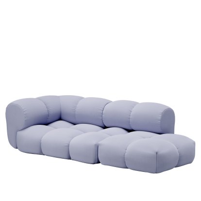 Sander Sofa Design 5, Left armrest, Vidar 4 - Lilac blue 0723