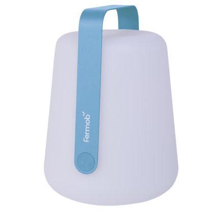Balad² Rechargeable Lamp, 38 cm, Maya blue