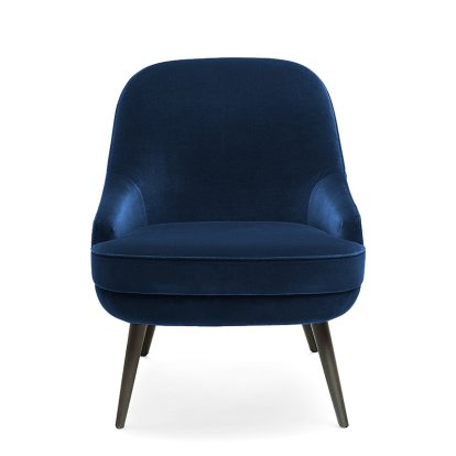 375 Chair, Low back, Fabric Harald ocean