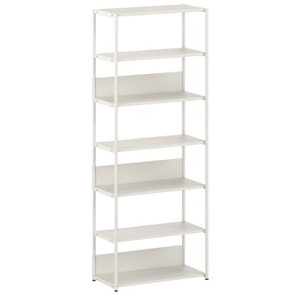 Unit Shelf Steel, 215 m , Open, Cream white