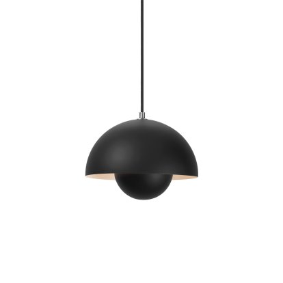 Flowerpot VP1 Pendant Lamp, Matt black
