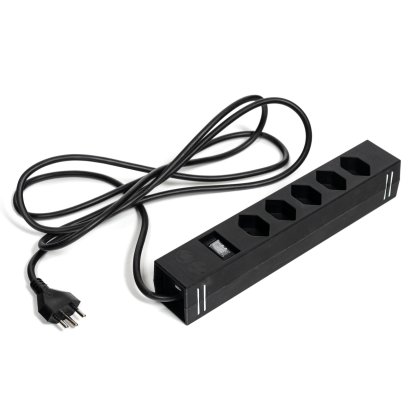 USM Power Strip for USM Haller Table, With switch, Plug Type J (CH)