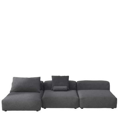 Vetsak Sofa Set 4, Loop loop - Anthracite, With cushions