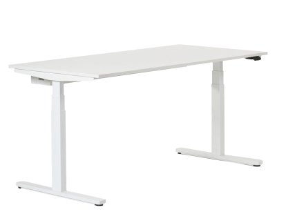 Level Lift Pure Desk, 160 x 80 cm , White