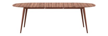 PLAYdinner Lamé Table, Oiled walnut, L 180-230 cm