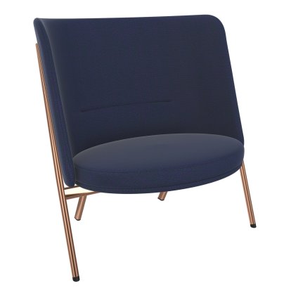D70 Lounge Chair, Fabric Arco - circus, Copper