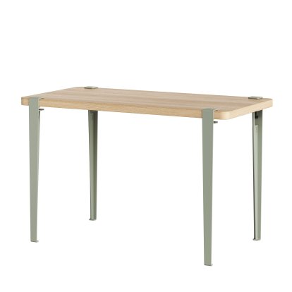 Tiptoe Dining Table Lobo, Oak finish, Eucalyptus grey