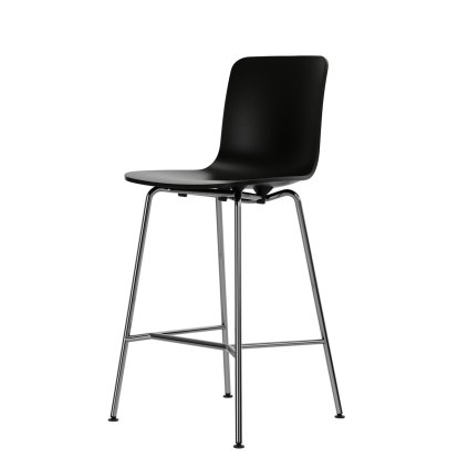 HAL RE Bar Stool, Deep black RE, Kitchen version: 645mm