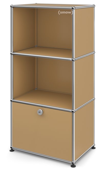 USM Haller Highboard M for Kids with 1 Drop-down Door, USM beige