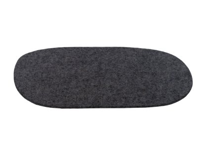 Seat Pad for Panton Chair, Without upholstery, Anthracite melange