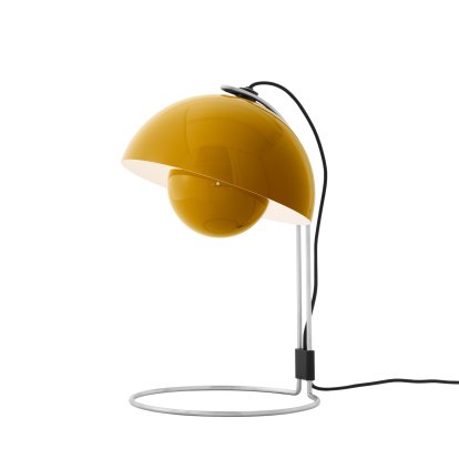 Flowerpot VP4 table lamp, Mustard