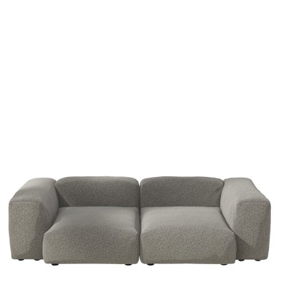 Vetsak Sofa Set 2, M, Pebble - Platinum, Without cushion