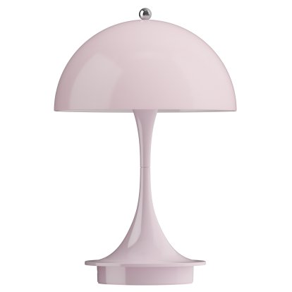 Panthella 160 Portable Lamp, Opal pale rose