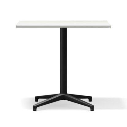 Bistro Table Indoor, Rectangular (640x796 mm), Melamine white