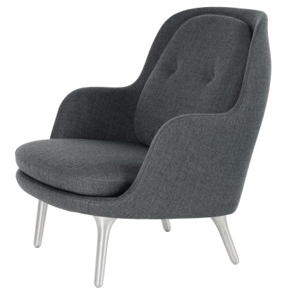 Fri Lounge Chair, Sunniva 1079 - Steel Grey