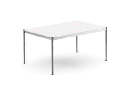 USM Haller Table, 150 x 100 cm, MDF (USM colours), Pure white RAL 9010