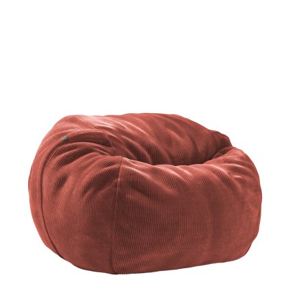 Vetsak Beanbag, M (H 70 x Ø 110 cm), Cord velours - Brick