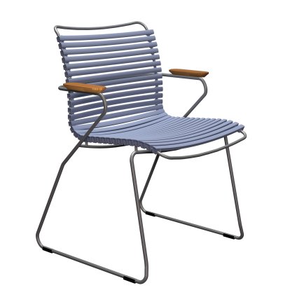 Click Chair, With armrests, Pigeon blue