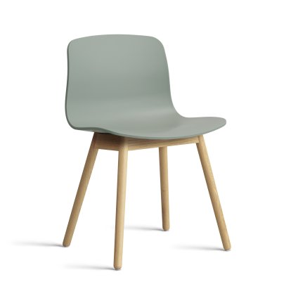 About A Chair AAC 12, Fall green 2.0, Lacquered oak