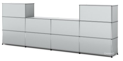 USM Haller Counter Type 3, USM matte silver, 35 cm