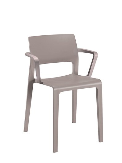 Juno Chair, Mauve, With armrests