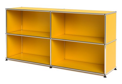 USM Haller Sideboard L open, Golden yellow RAL 1004