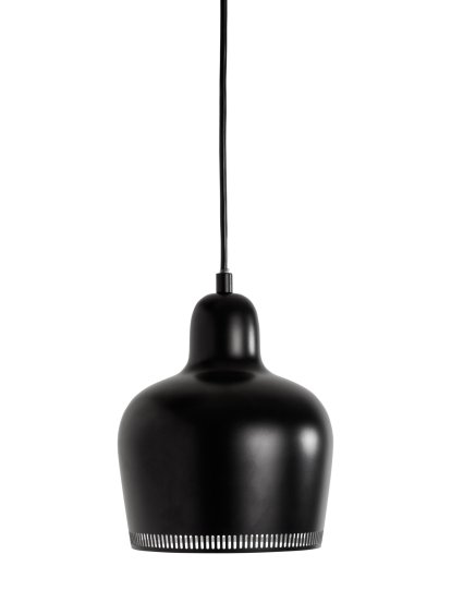 Pendant Lamp A330S Golden Bell, Black/white