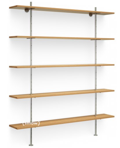 Regal Eiermann, Solid oak, 200 cm, 238 cm