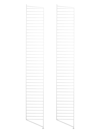 String System Floor Panel, Set of 2, 200 x 30 cm, White