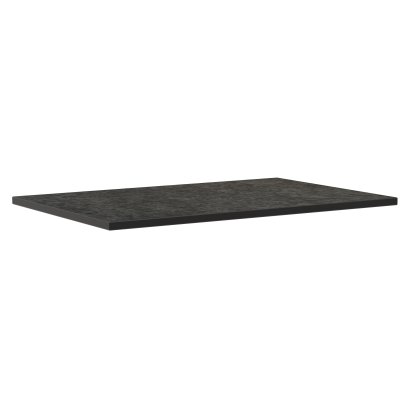 Table Top Really Kvadrat for Eiermann Table Frames, Cotton charcoal, 160 x 80 cm