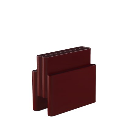 Magazine Rack, Opaque, Burgundy