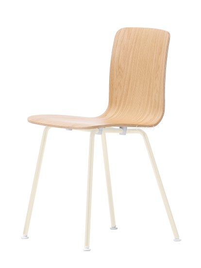 HAL Ply Tube, Light Oak, Powder-coated ivory, Without Seat Cover