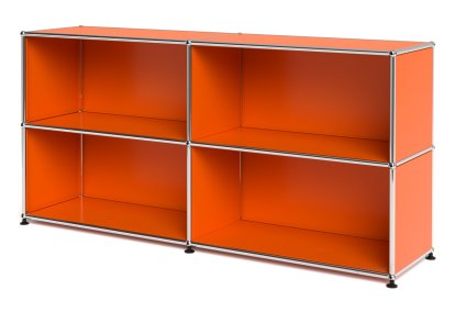 USM Haller Sideboard L open, Pure orange RAL 2004