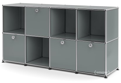 USM Haller Sideboard for Kids XL, Mid grey RAL 7005