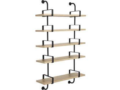 Démon Shelf, W 95 x H 155, Natural oak