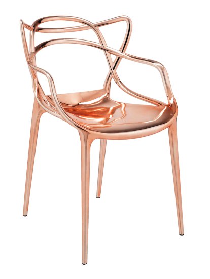 Masters Metallic Chair, Copper