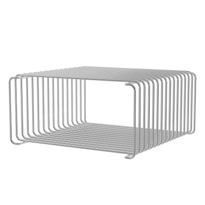 Panton Wire Low Shelf, 35 cm, Chrome-plated
