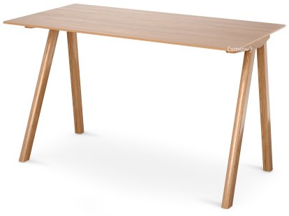 Copenhague Desk CPH90, Lacquered oak, Oak veneer