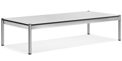 USM Haller Coffee Table, 150 x 75 cm, Fenix, Bianco Kos - White