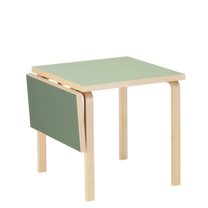 Aalto Folding Table , Lino olive/pistachio green