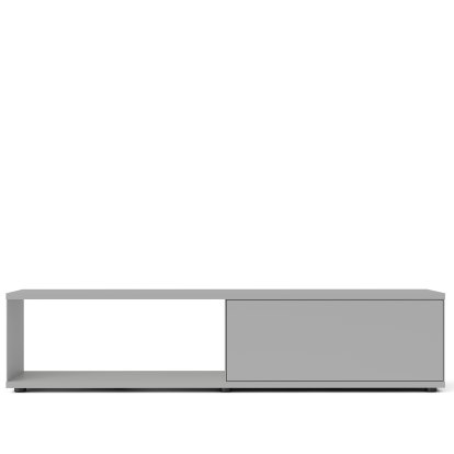 Flow Q Lowboard, 200 cm, 46,1 cm (flap), Cool Grey