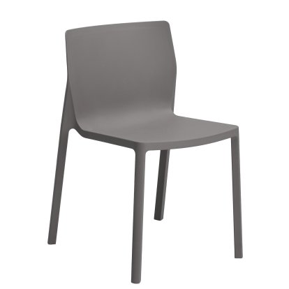 LP Chair – Recycled, Without armrests, London grey