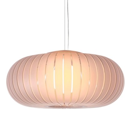 Teresa Frozen Pendant Light, Light pink