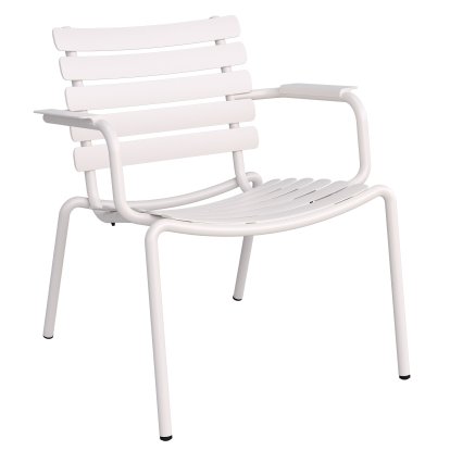 Alua Lounge Chair, Muted White