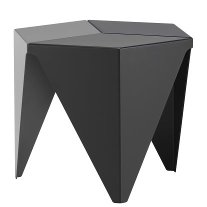Prismatic Table, Three-tone dark grey