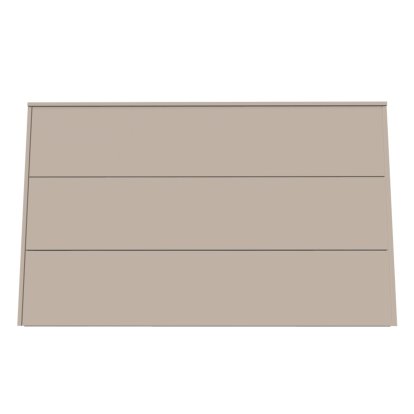 Aventa Sideboard with Drawer, 120 cm, 3 Height grids, Melamine cashmere grey, Wall mounting